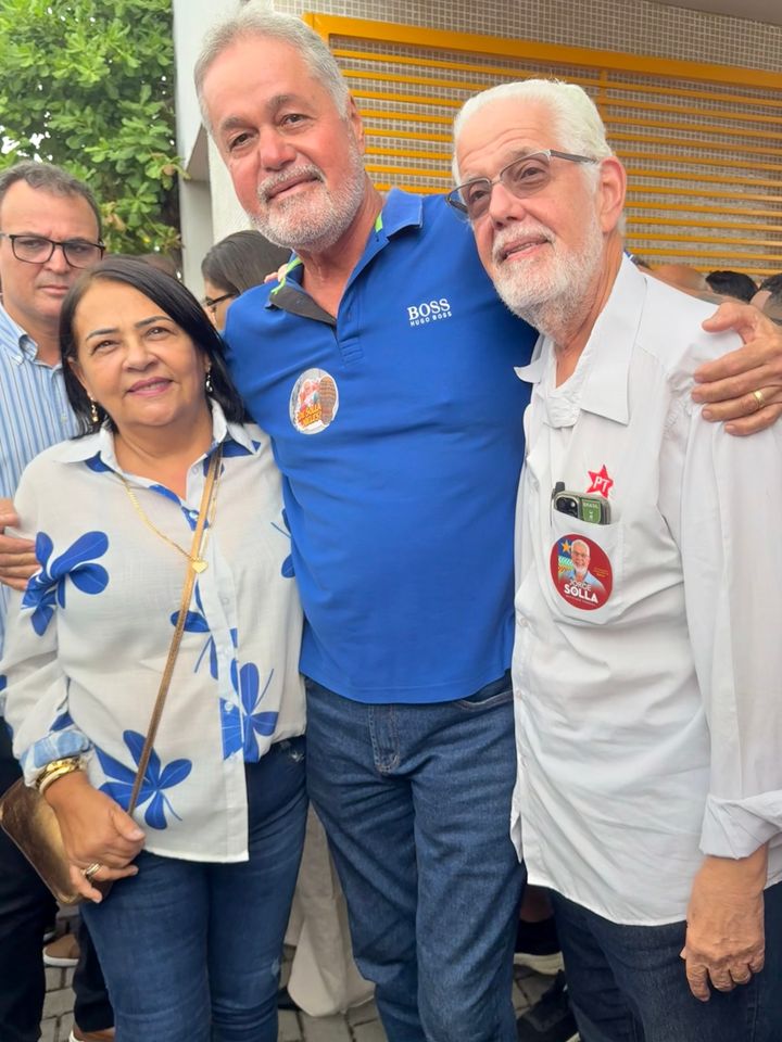 PGP - Encontros para o Futuro, em Feira de Santana, ao lado de Jerônimo, Geraldo Júnior, Jaques Wagner e Rui Costa.