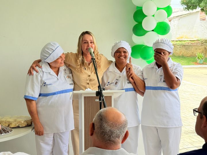 31/03 - Celebração dos 3 anos de parceria da FABAMED à frente do Hospital Municipal de Jaguaquara