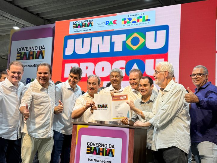 27/03 - Assinatura de Convênios - Vem mais por aí, por toda Bahia - Local: Parque de exposições