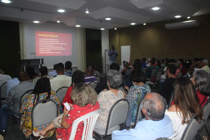 Plenária com lideranças e apoiadores em Salvador