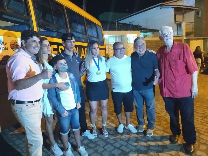 Inauguração do Estádio de Santa Inês e da sede da banda marcial FANMUSI