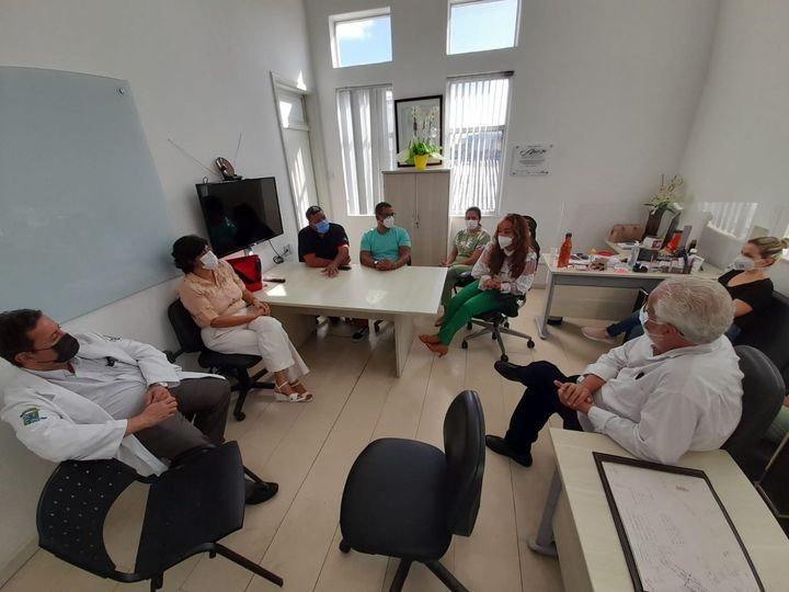 Visita à Maternidade Climério de Oliveira