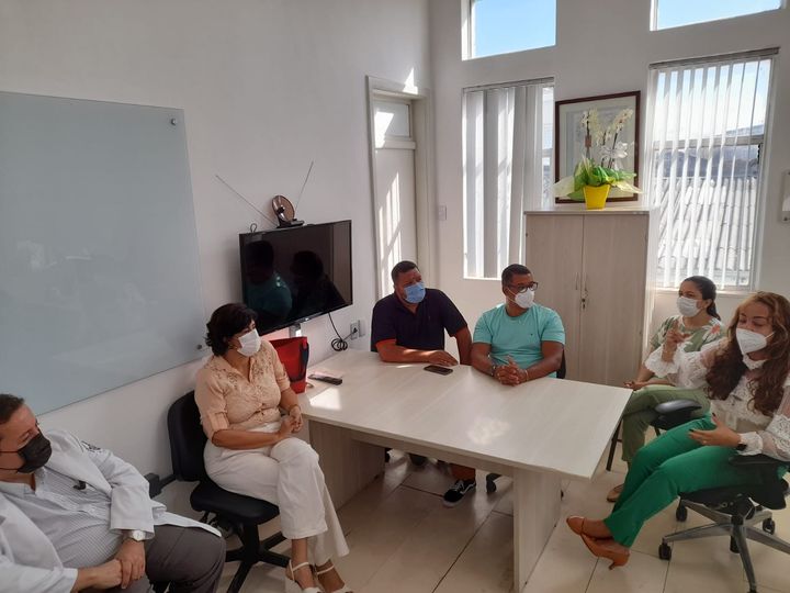 Visita à Maternidade Climério de Oliveira