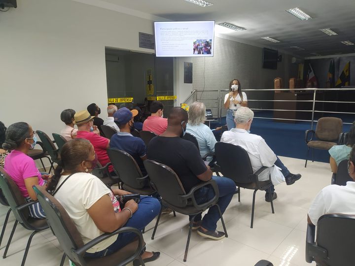 Visita à Câmara Municipal de Cruz das Almas