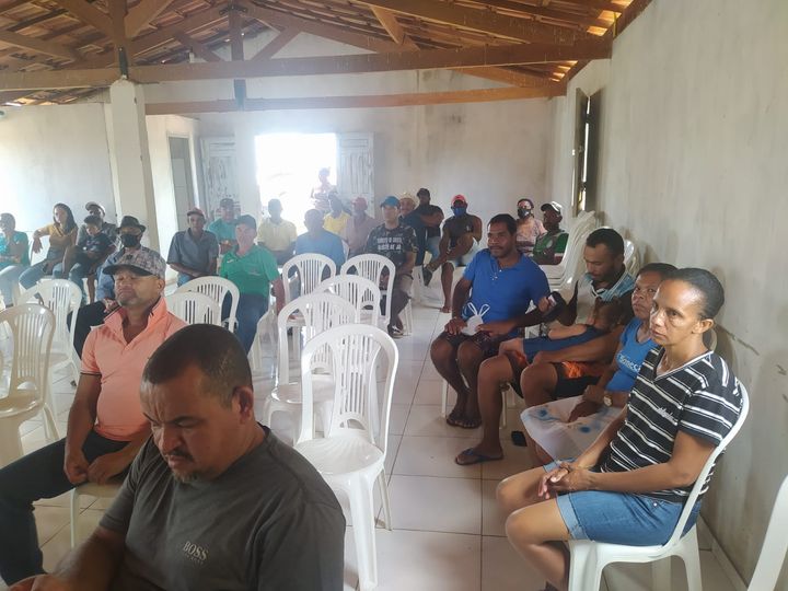Encontro com a Comunidade de Fruticultura do Assentamento Batalha, em Bom Jesus da Lapa