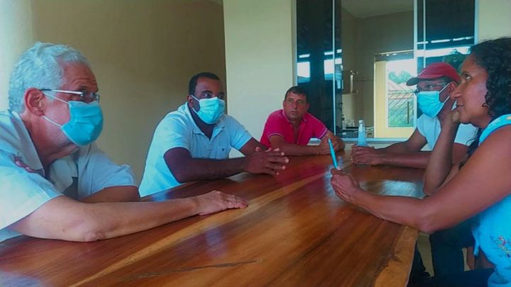 Encontro com parceiros em Riacho de Santana