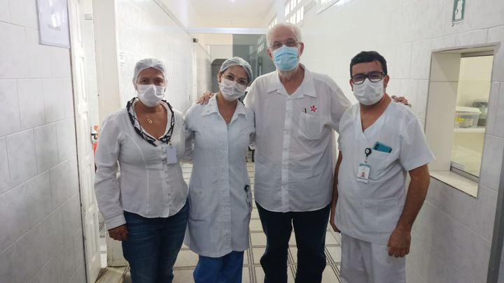 Entrega de aparelho de Raio-X em Hospital de Ubaíra