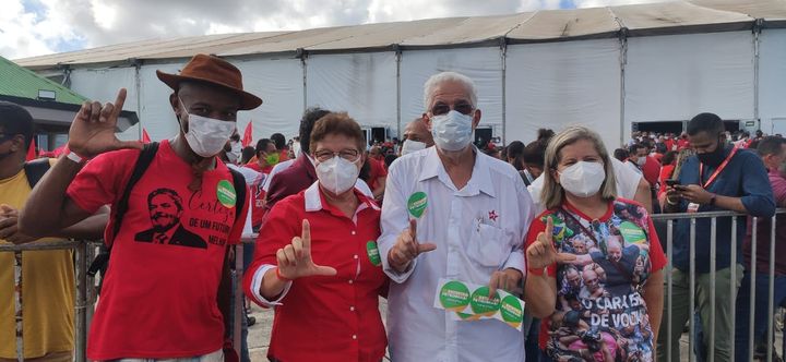Anúncio da chapa de Jerônimo com Lula