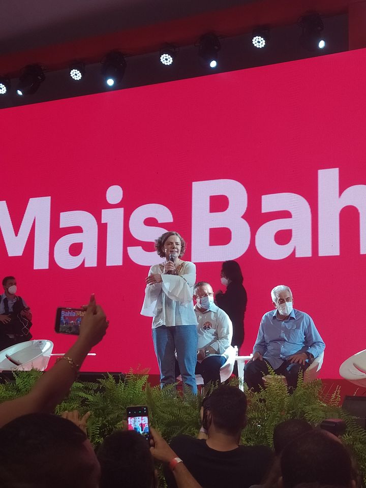 Anúncio da chapa de Jerônimo com Lula