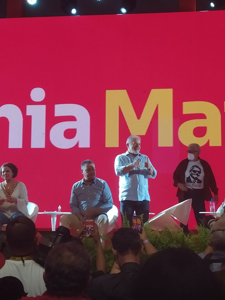 Anúncio da chapa de Jerônimo com Lula