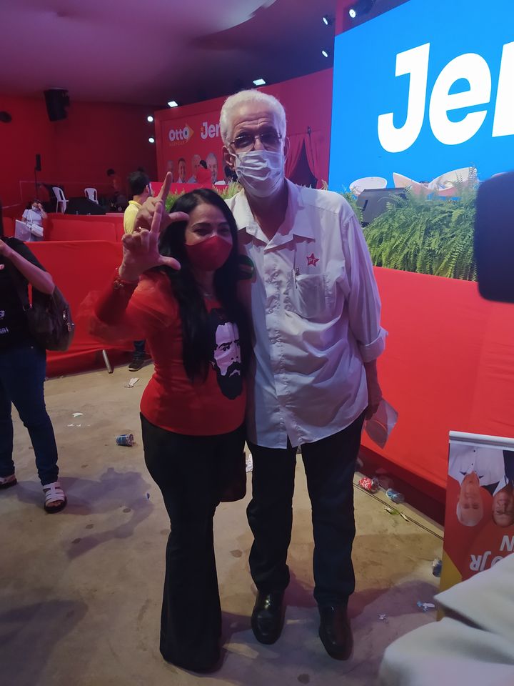 Anúncio da chapa de Jerônimo com Lula