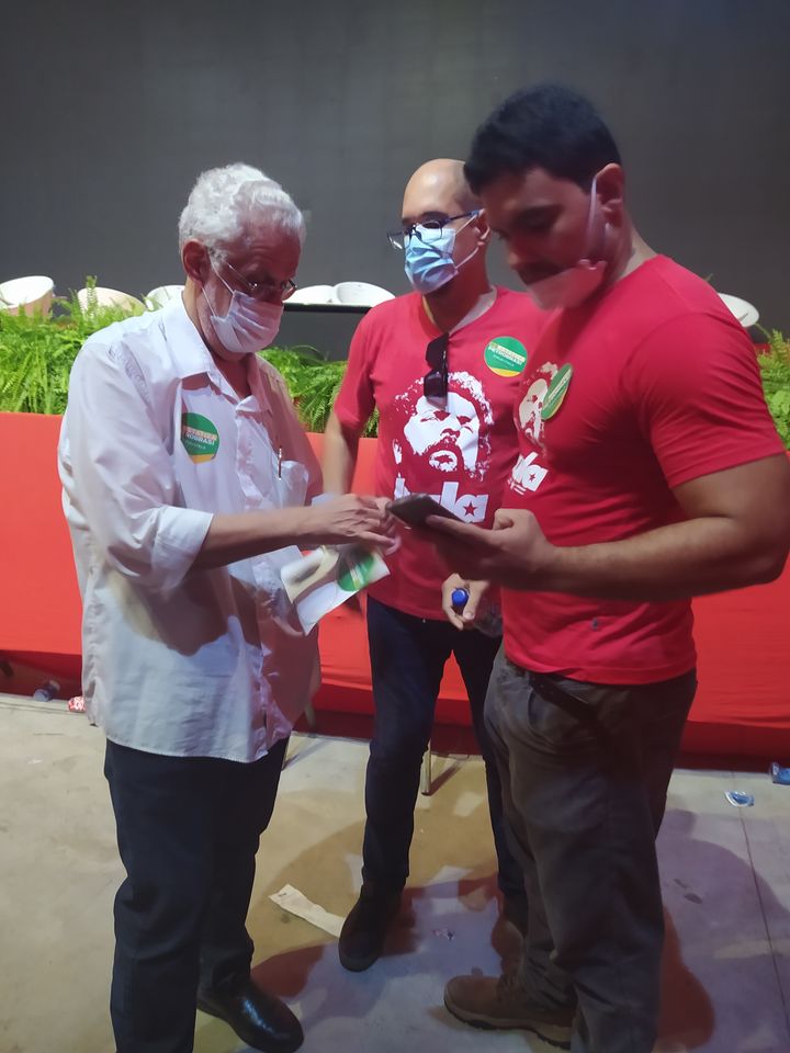 Anúncio da chapa de Jerônimo com Lula