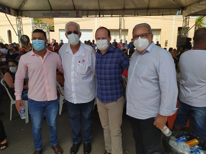 Visita ao município de Milagres com o governador Rui Costa