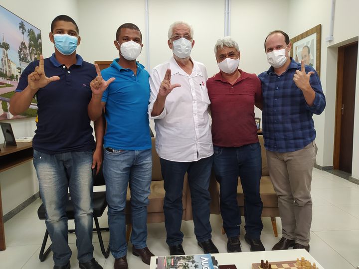 Reunião de gabinete em Amargosa