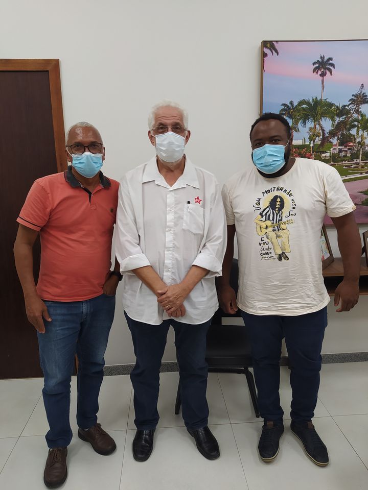 Reunião de gabinete em Amargosa
