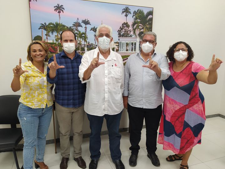 Reunião de gabinete em Amargosa