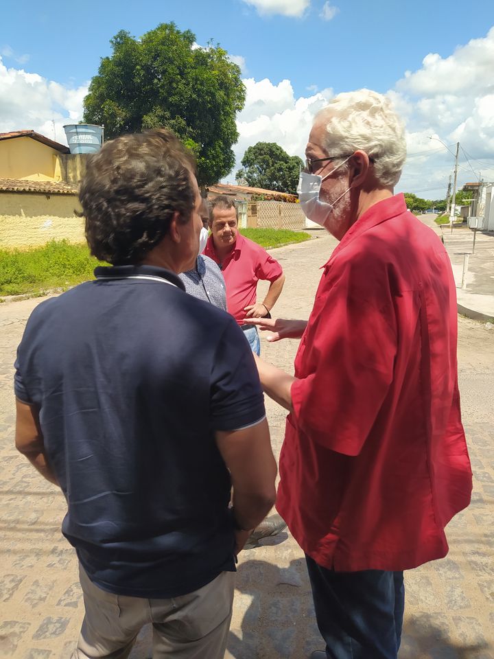 Entrega de trator na Comunidade Rural de Antas, St. Estêvão