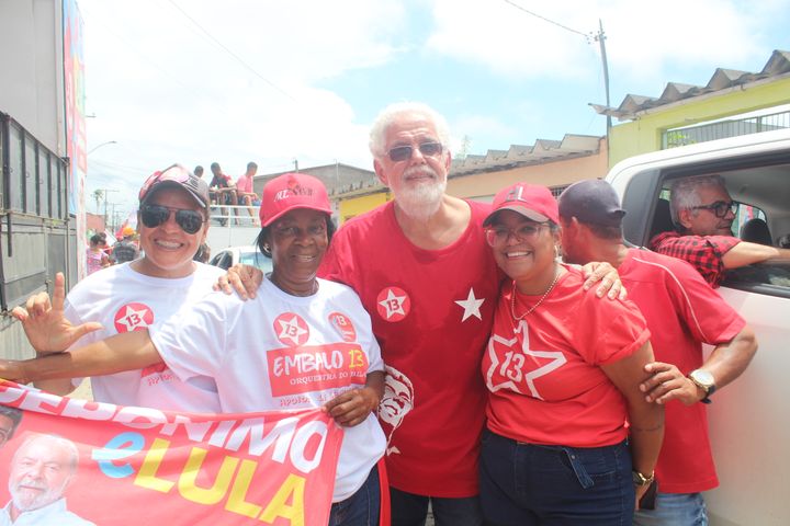 Caminhada com o #TimeDeLula em #GovernadorMangabeira
