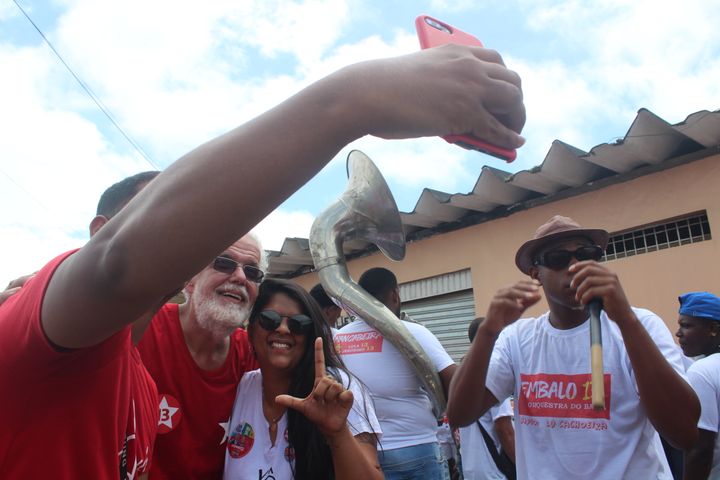 Caminhada com o #TimeDeLula em #GovernadorMangabeira
