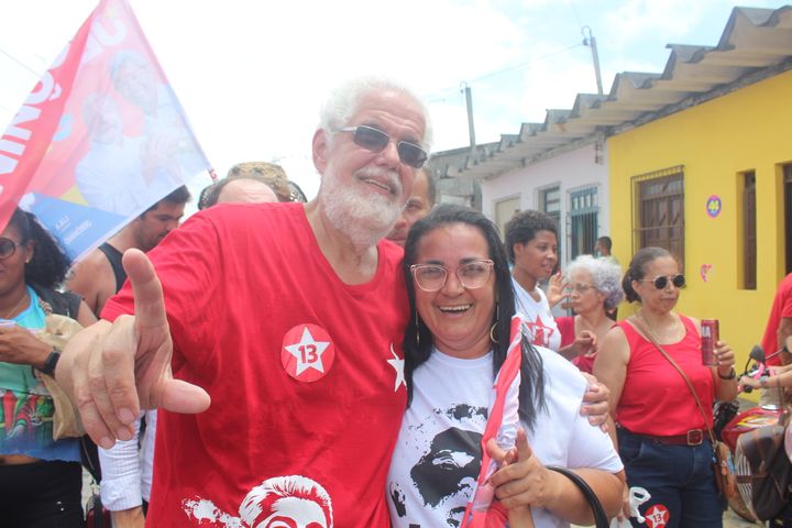 Caminhada com o #TimeDeLula em #GovernadorMangabeira