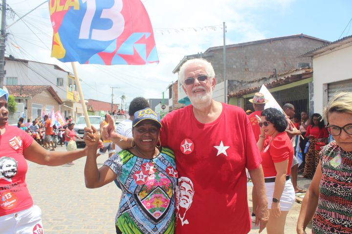 Caminhada com o #TimeDeLula em #GovernadorMangabeira