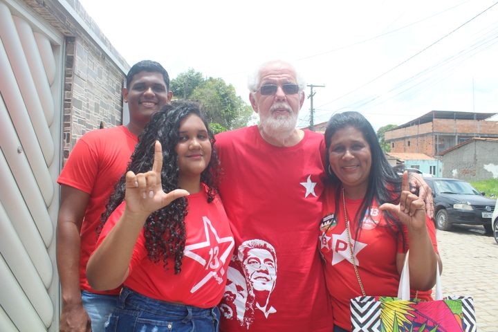 Caminhada com o #TimeDeLula em #GovernadorMangabeira