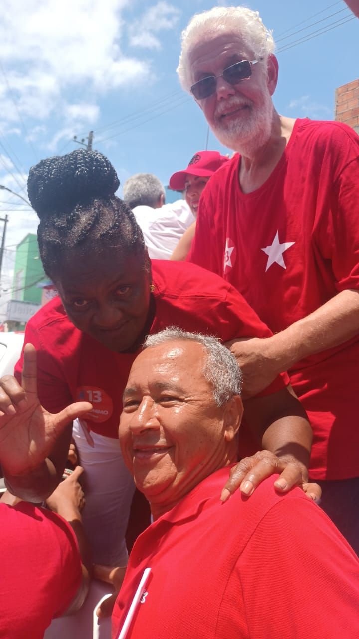 Caminhada com o #TimeDeLula em #GovernadorMangabeira