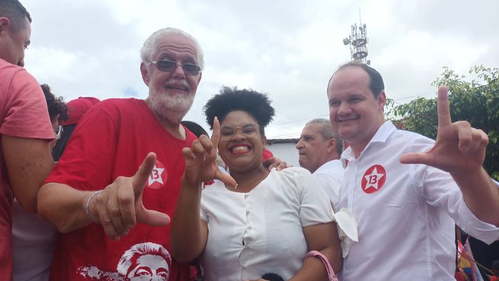 Caminhada com o #TimeDeLula em #GovernadorMangabeira