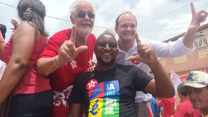 Caminhada com o #TimeDeLula em #GovernadorMangabeira