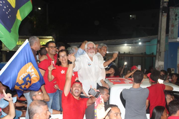 Caminhada e comício com o #TimeDeLula em #Jequié