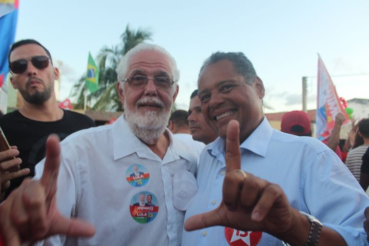 Caminhada e comício com o #TimeDeLula em #Jequié
