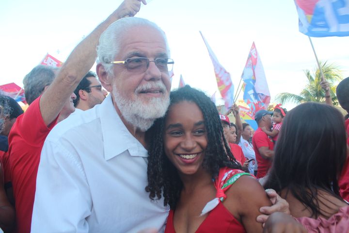 Caminhada e comício com o #TimeDeLula em #Jequié