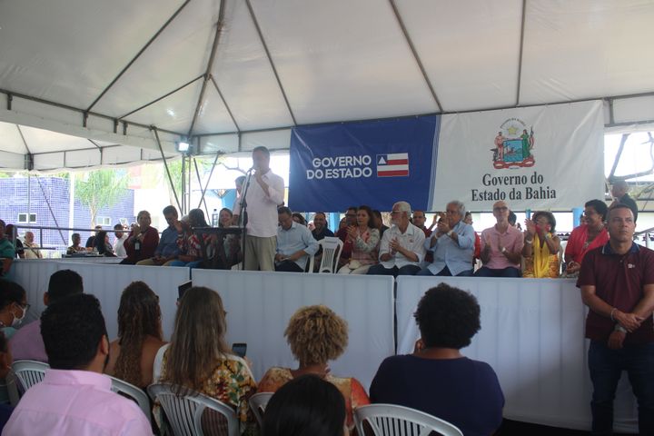 Inauguração da nova sede do Centro Estadual de Educação, Inovação e Formação da Bahia Mãe Stella