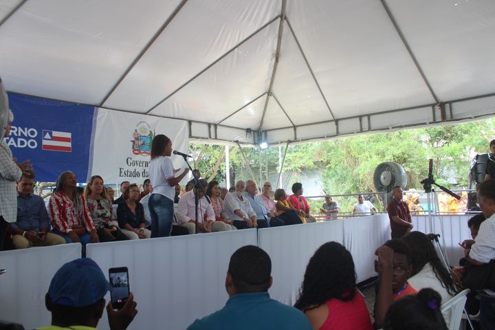 Inauguração da nova sede do Centro Estadual de Educação, Inovação e Formação da Bahia Mãe Stella