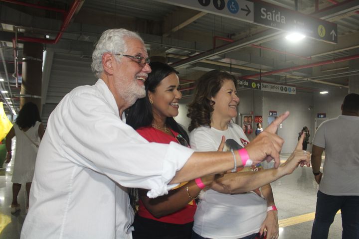 Recepção à presidenta Dilma em Salvador