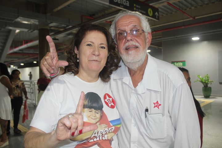 Recepção à presidenta Dilma em Salvador