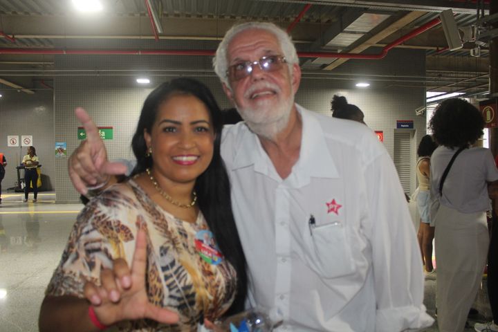 Recepção à presidenta Dilma em Salvador
