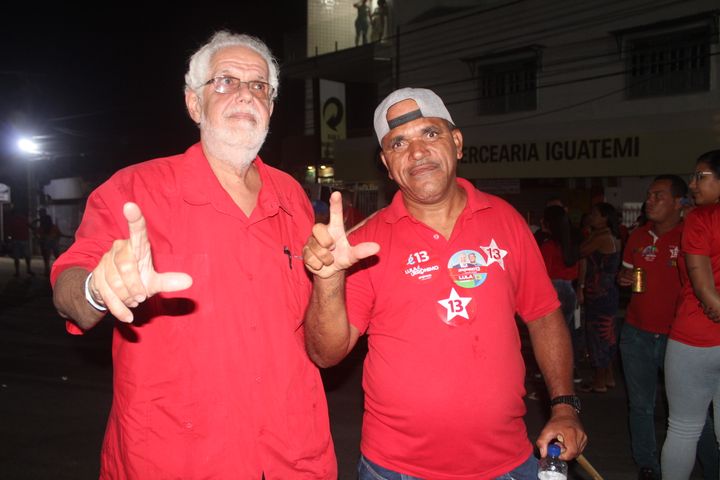 Caravana do 13 em #SantaBárbara e #Serrinha