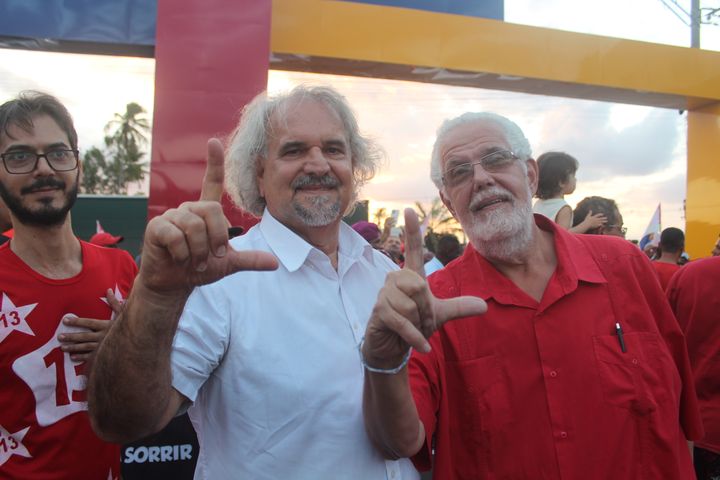 Caravana do 13 em #SantaBárbara e #Serrinha