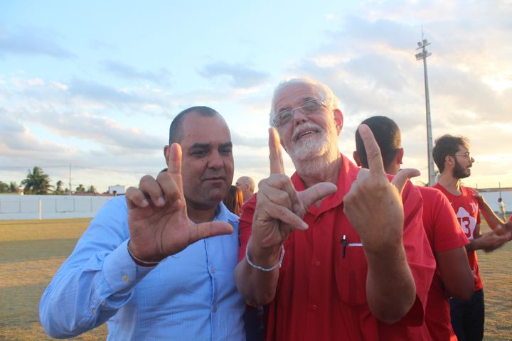 Caravana do 13 em #SantaBárbara e #Serrinha