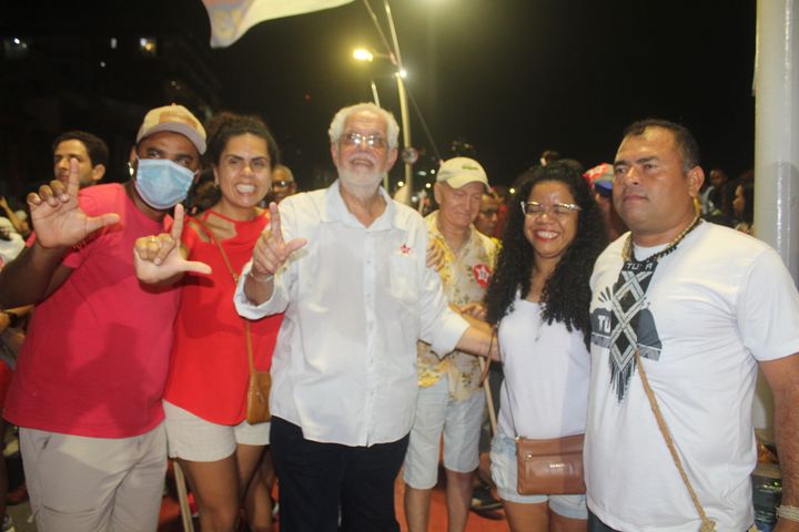 Caminhada com #JeroLulaNaBahia