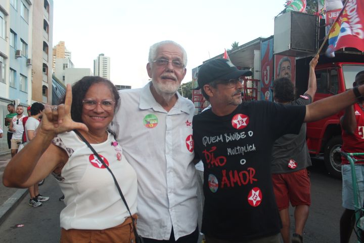 Caminhada com #JeroLulaNaBahia