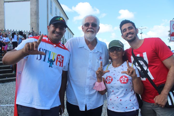 Caminhada da Esperança com Lula em Salvador