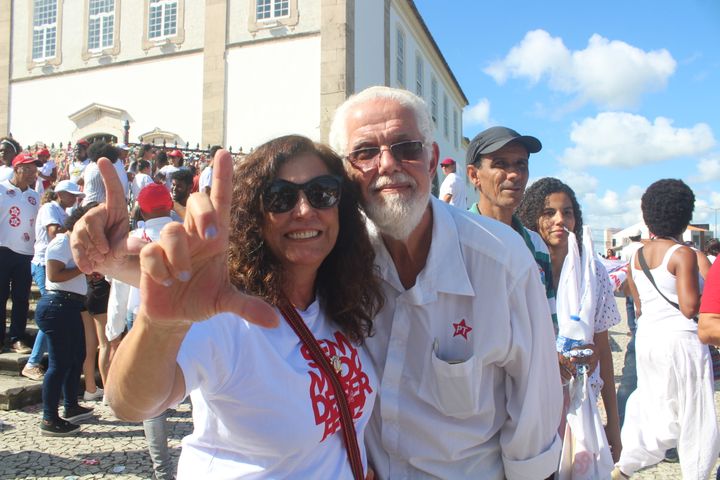 Caminhada da Esperança com Lula em Salvador