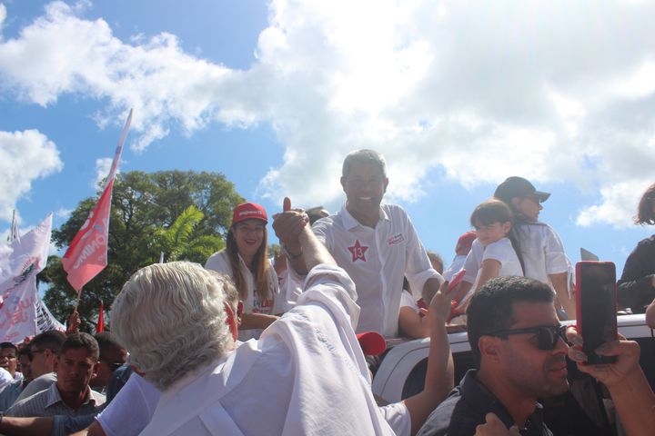 Caminhada da Esperança com Lula em Salvador