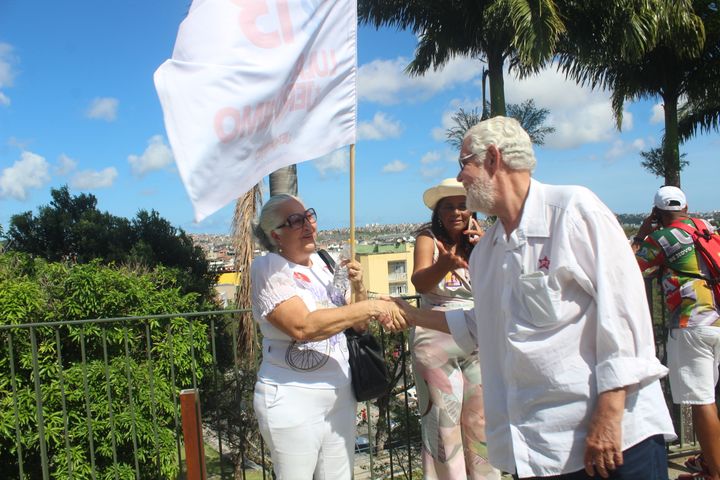 Caminhada da Esperança com Lula em Salvador