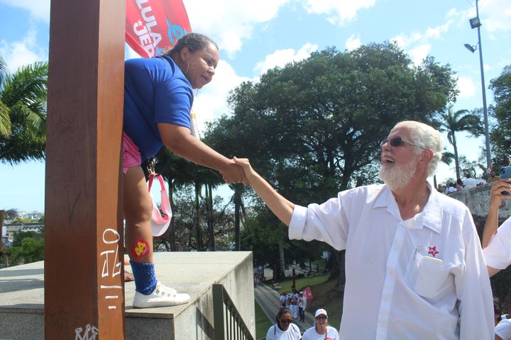 Caminhada da Esperança com Lula em Salvador