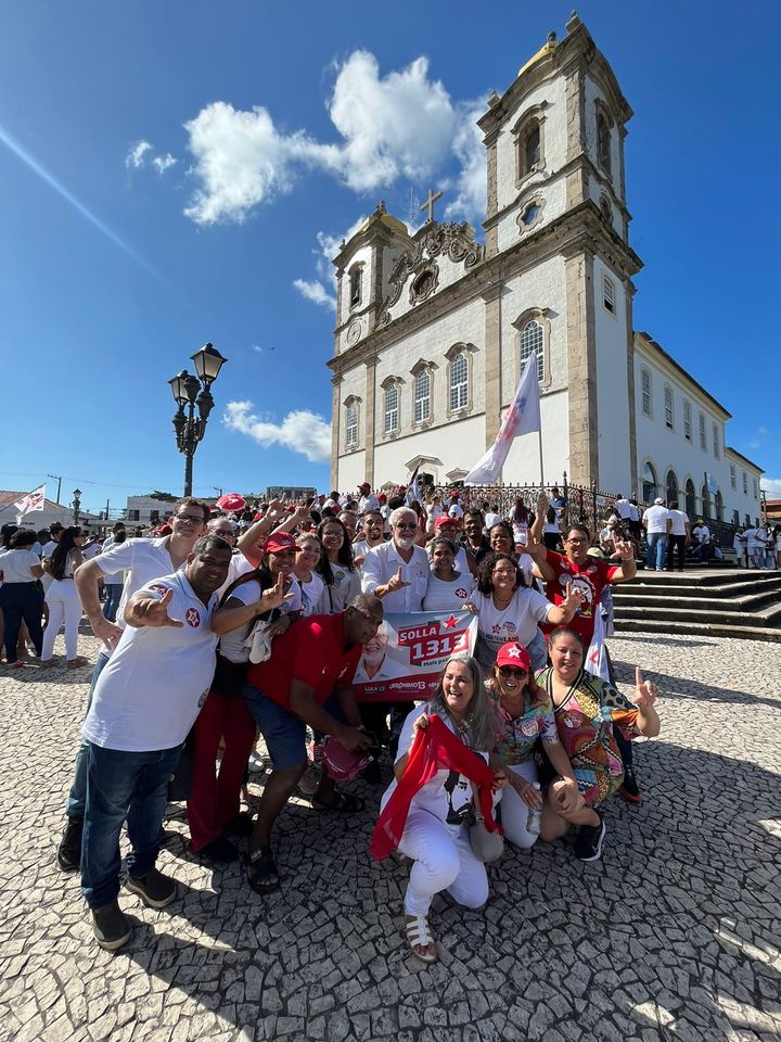 Caminhada da Esperança com Lula em Salvador