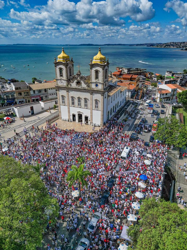 Caminhada da Esperança com Lula em Salvador