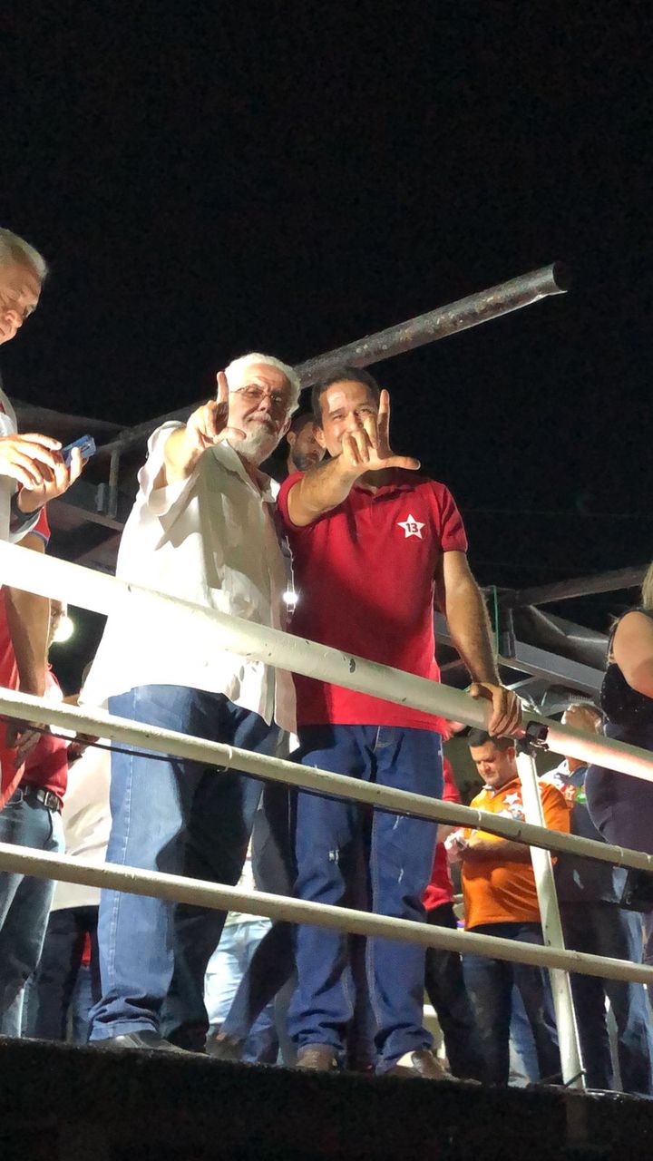 Comício em Livramento de Nossa Senhora